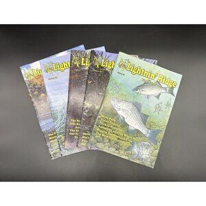 Lightnin Ridge Outdoor Journal Magazine Hunting Fishing Outdoorsman Cabin Decor